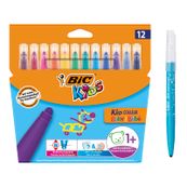 BIC Kids Couleurs Baby - 12 Feutres - pointe extra large