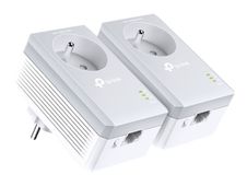 TP-Link TL-PA4015PKIT - Kit de 2 CPL AV600 avec prise intégrée