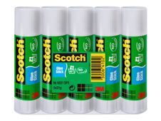 Lot de 5 bâtons de colle Scotch 21g 