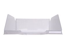 Exacompta COMBO MAXI - Corbeille à courrier cristal