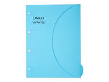 Smartfolder - Chemise à 3 rabats - langues vivantes