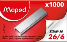 Maped - Boîte de 1000 Agrafes 26/6 - jusqu'à 20 feuilles
