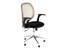 OfficePro NICOSIE - Fauteuil - accoudoirs - gris, noir
