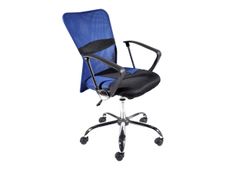 OfficePro LOUVOIS - Fauteuil - accoudoirs - noir, bleu