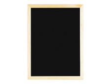 Bequet Evolution - Tableau ardoise noire - 30 x 40 cm - encadrement pin naturel