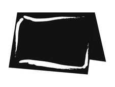 Bequet - 10 Chevalets de table "à la craie" - 7 x 5 cm