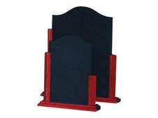 Bequet - 3 Présentoirs bois et ardoise "Stilo" - 15 x 22 cm