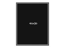 Bequet Ardoisine - 3 Pancartes noires - 40 x 30 cm - double face