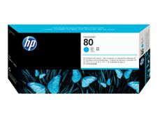 HP 80 - cyan - tête d'impression originale + dispositif de nettoyage