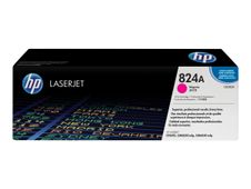 HP 824A - Magenta - original - LaserJet - cartouche de toner (CB383A) - pour Color LaserJet CM6040, CM6040f, CM6049f, CP6015de, CP6015dn, CP6015n, CP6015x, CP6015xh