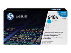 HP 648A - cyan - cartouche laser d'origine (CE261A)