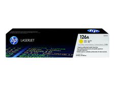 HP 126A - jaune - cartouche laser d'origine (CE312A)
