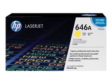 HP 646A - jaune - cartouche laser d'origine