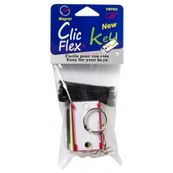 6 Porte-clés magnétiques avec anneaux