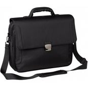 Oberthur Oklahoma - Cartable souple 2 compartiments - noir - 41 x 12 x 36 cm