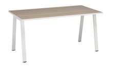 Bureau ARPE - 136 cm - Pieds métal - Chêne