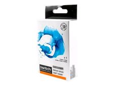 SWITCH - 10 ml - cián - compatible - cartucho de tinta (alternativa para: Brother LC121C, Brother LC123C) - para Brother DCP-J132, J152, J172, J552, J752, MFC-J245, J470, J650, J6520, J6720, J6920, J870