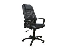Fauteuil de bureau BUSINESS - accoudoirs fixes - noir