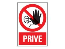 Pickup - Pictogramme - Privé - 230 x 330 mm