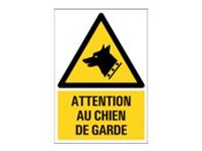 Pickup - Panneau Attention aux chiens  - 230 x 330 mm