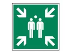 Pickup - Pictogramme - Point de rassemblement - 150 x 150 mm