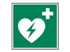 Pickup - Pictogramme - Défibrilateur automatique - 150 x 150 mm