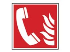 Pickup - Pictogramme - Téléphone à utiliser en cas d'urgence - 150 x 150 mm