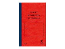 ELVE - Carnet d'entretien de véhicules - 21 x 13 cm