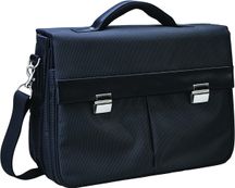 Carpentras Sign - Sacoche pour ordinateur portable 15,6" - 3 soufflets - noir