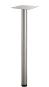 Pied tube - diamètre 60 mm - gris - Gautier