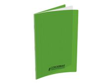 Conquérant Classique - Cahier polypro A4 (21x29,7cm) - 96 pages - grands carreaux (Seyes) - vert