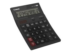 Calculatrice de bureau Canon AS-1200 - 12 chiffres - alimentation batterie et solaire