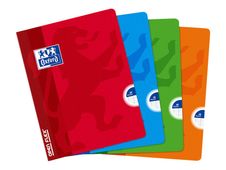 Oxford Openflex - Cahier polypro 17 x 22 cm - 48 pages - grands carreaux (Seyes) - disponible dans différentes couleurs