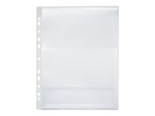 Oxford - 10 Pochettes perforées avec rabat et soufflet - A4 - pour 200 feuilles - 20/100