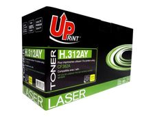 Cartouche laser remanufacturée HP 312A - jaune - Uprint