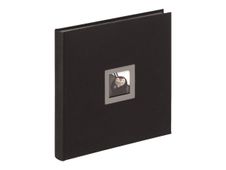 Walther - Album photo 30 x 30 cm - Black & White - noir