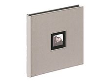 Walther - Album photo 30 x 30 cm - Black & White - gris