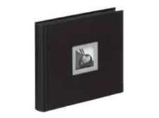 Walther - Album photo 26 x 25 cm - Black & White - noir