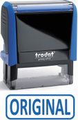 Trodat Xprint - Tampon formule "Original" - bleu