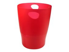 Exacompta Ecobin - Corbeille à papier 15L - rouge carmin