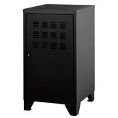 Casier de bureau avec pieds - 57,5 x 40 x 40 cm - noir