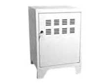 Casier de bureau avec pieds - 57,5 x 40 x 40 cm - blanc