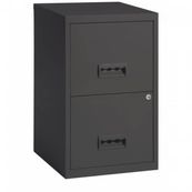 Classeur 2 tiroirs pour dossiers suspendus - 68 x 42 x 54 cm - anthracite