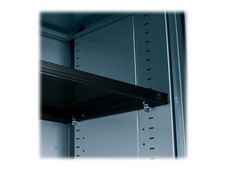 Tablette pour armoire à rideaux ETIC - 120 cm - noir