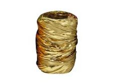 Maildor - Raphia métallisé - ruban d'emballage 20 m - doré