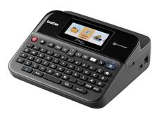 Brother PT-D600VP - Étiqueteuse - imprimante d'étiquettes monochrome - impression par transfert thermique