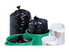 Logistipack - 25 Sacs poubelle noir 130L - 45 microns