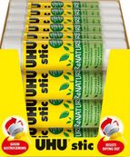 UHU stic ReNATURE - 24 Bâtons de colle - 8.2 g - Plastique écologique