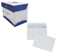 La Couronne - 200 Enveloppes C5 162 x 229 mm - 100 gr - sans fenêtre - blanc - bande auto-adhésive