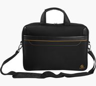 Exacompta Exactive - Sacoche pour ordinateur portable 15,6" - noir, orange